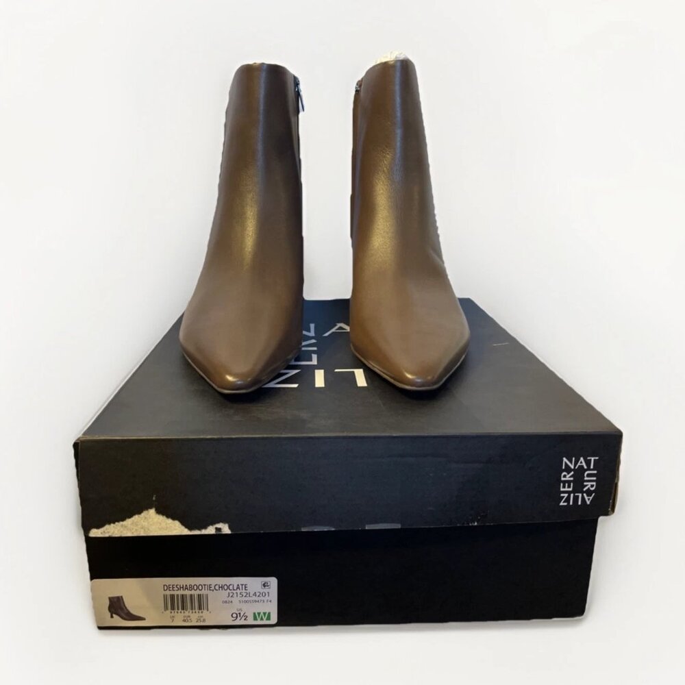 Naturalizer Chocolate Ankle Booties